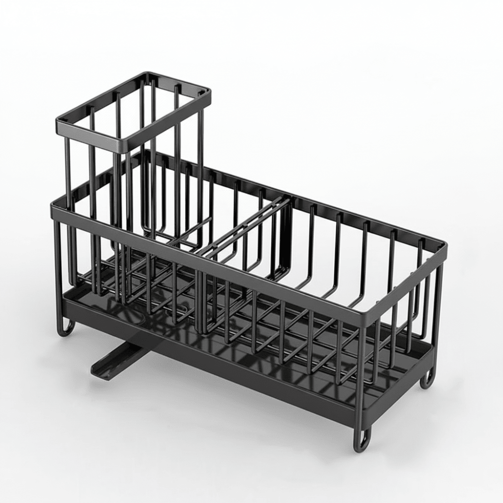 Sink Caddy Stainless Steel Kitchen Organizer - Image 2